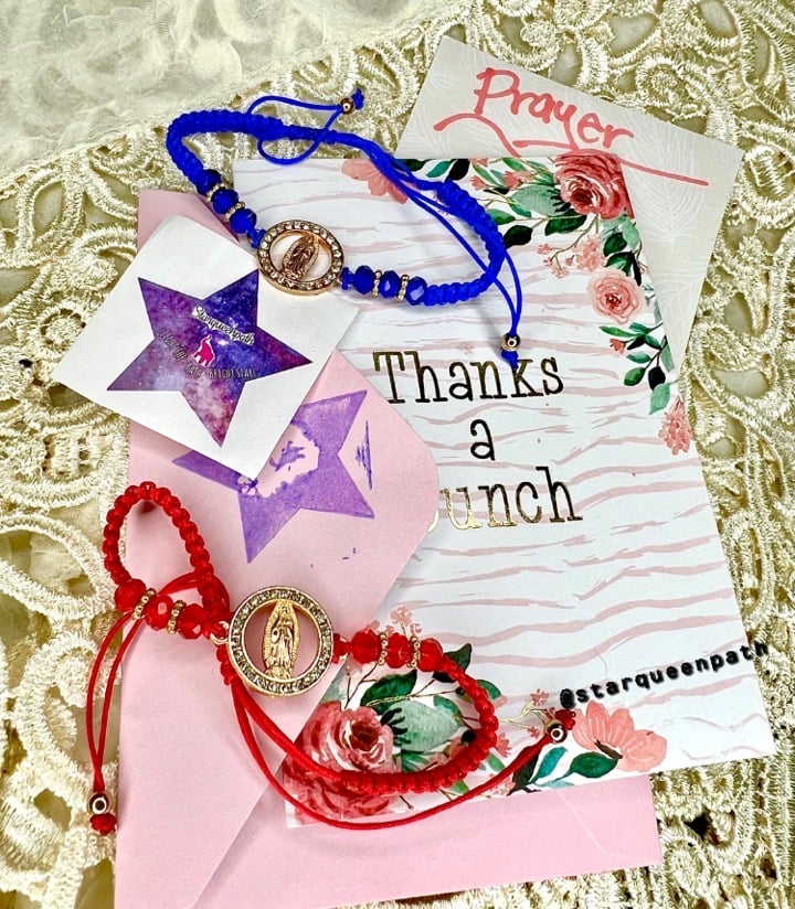 Image of Virgen De Guadalupe pendant bracelet Kit