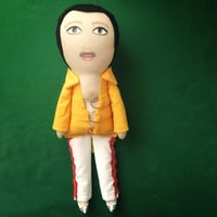 Image 3 of Freddie Mercury - hand made doll