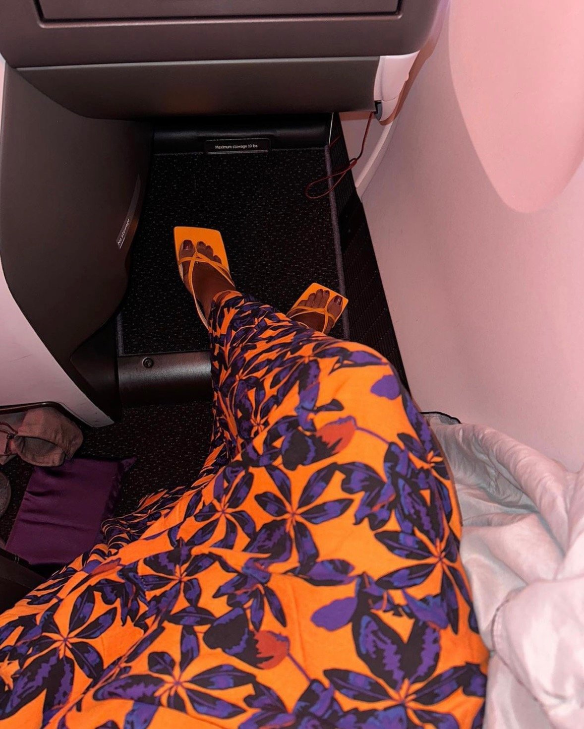 Image of LEAF PRINT LOW BACK BEACH MAXI DRESS (SIZE 8)