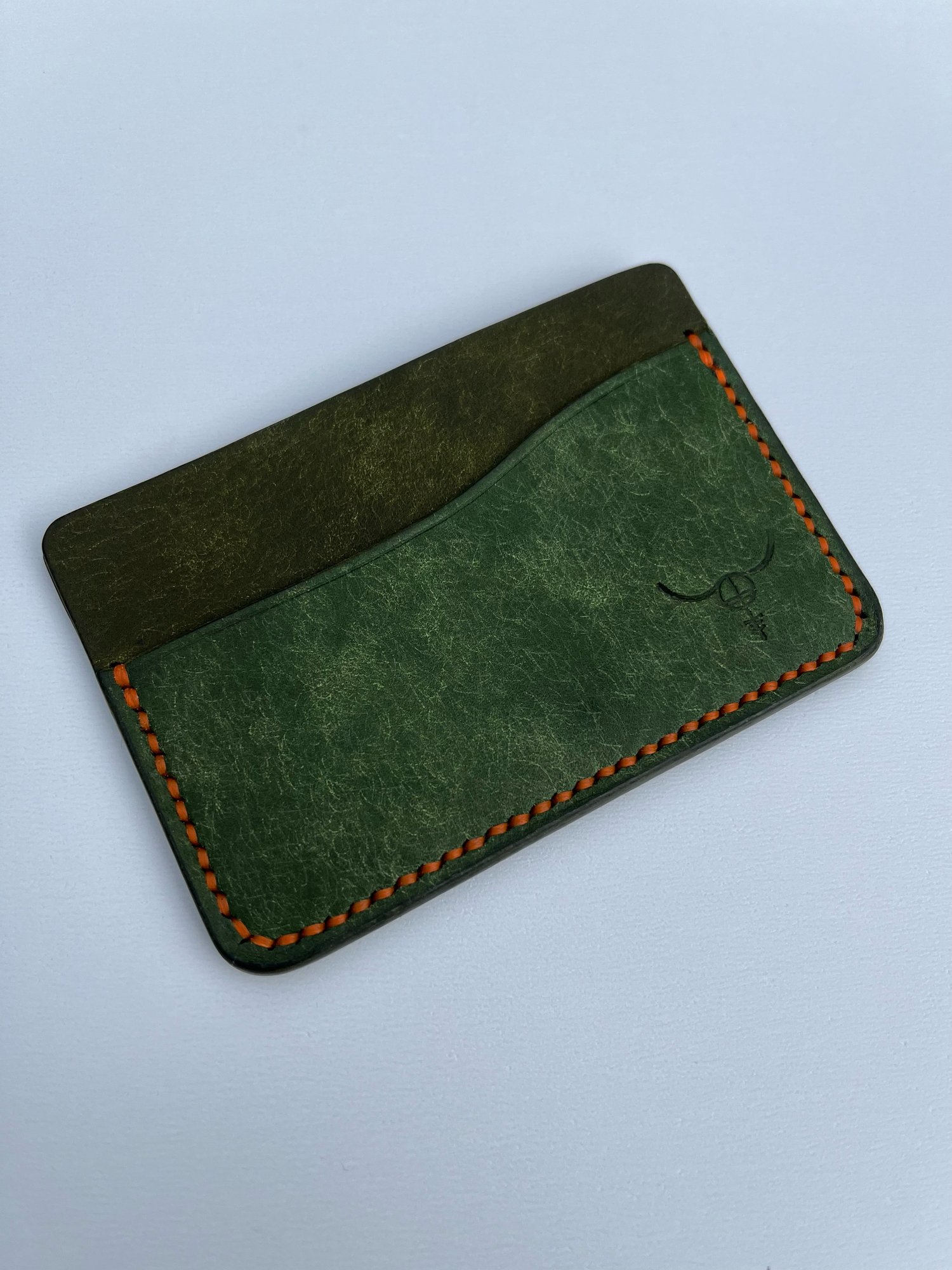 Image of Olive/Emerald Pueblo Horizontal Cardholder 