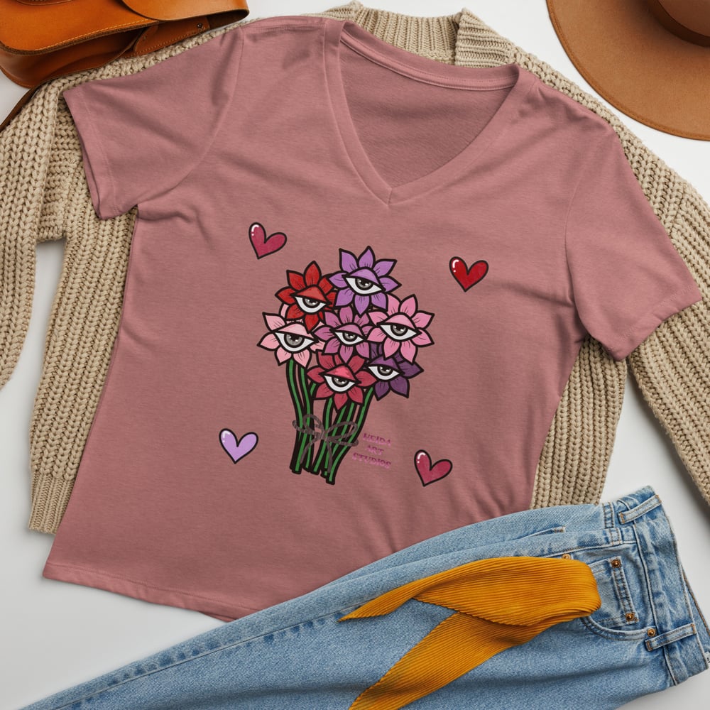 Image of Bouquet 💐 v-neck