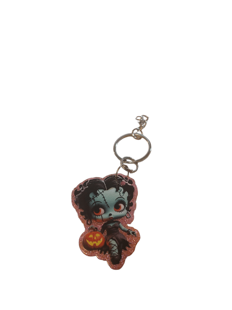 Image of Zombie Betty keychain