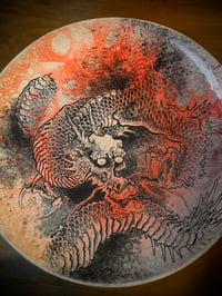 Image 1 of Dragon large plate