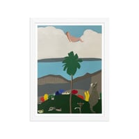 Image 1 of She Arrived Right On Time Framed poster