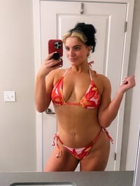 SDL WORN FLORAL BIKINI 