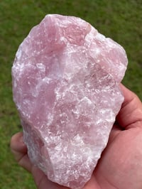Image 2 of Rose Quartz Raw Chunk #1823