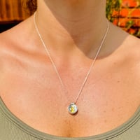 Image 3 of Abalone round Pendant 