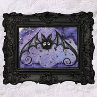 ‘Purple Soot Bat II’ Original Painting 