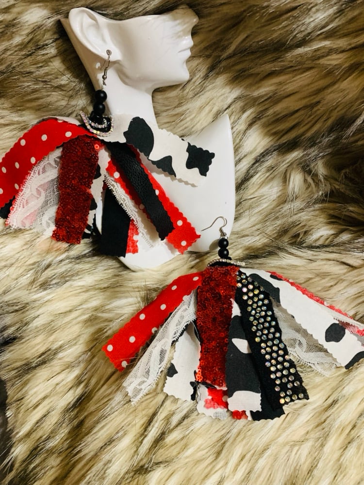 Image of Cowgirl Tassel Earring #2