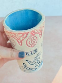Image 4 of Big Feelings: Small Tumbler in Pink and Blue
