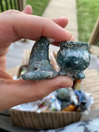 Image 4 of Moss Agate Hat and Culdron