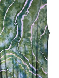 Image 7 of XXL Knit Pocket Tank Dress in Verdant Geode Ice Dye