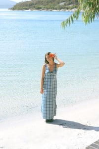 Image 1 of THE MAY DRESS - Blue Gingham