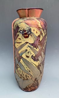 Image 3 of “Bluebell Wood” satin lustre vase