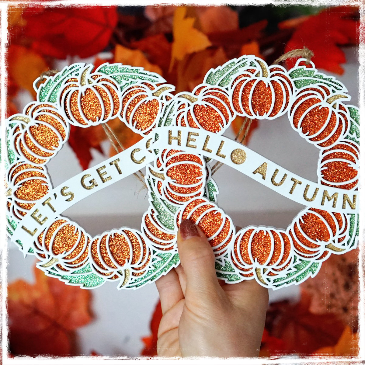 Image of Hello Autumn Wreath