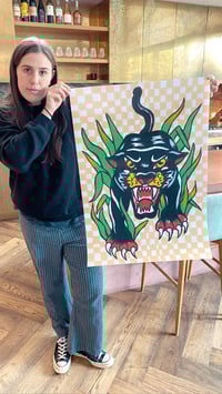 Image 2 of Panther Print by Bella