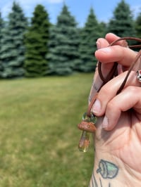 Image 3 of “cfl dreams” mushroom pendant