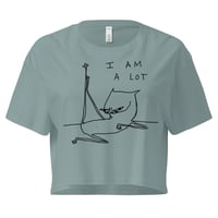Image 1 of Women’s crop top I am a lot 