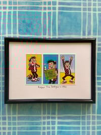 Image 4 of The Dandy Beano Collection c 1990, framed  vintage cards