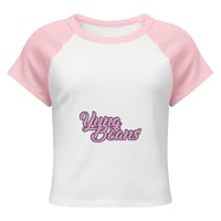 Image 1 of Yung Beans Women’s micro rib raglan baby tee