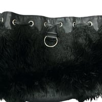 Image 6 of Re Dark fur shoulder bag