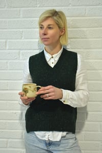 Image 15 of Donegal Fleck Vest - Made in Ireland
