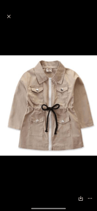 Image 1 of Tan Lightweight Spring Jacket