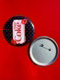 Image 2 of Fridge Cig Pinback Button 