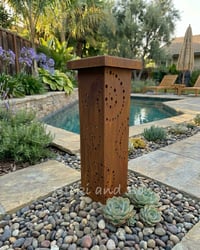 Image 2 of Garden Column - Swirl Design