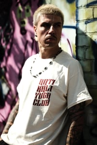 Image 3 of ANTI KALI YUGA CLUB /Shirt (White/Red)