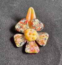 Image 2 of Speckled Flower Pendant 