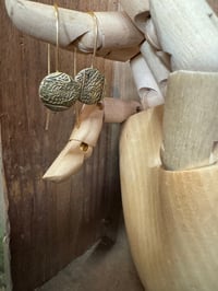 Image 6 of ⭐️🌕🌾Harvest Moon Earrings🌾🌕