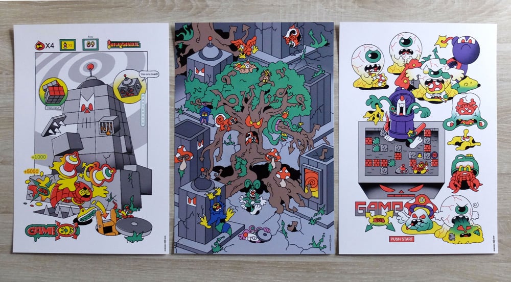 Image of 8bits-GAMEBOB-color