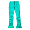 Turquoise Tacked Pants - Men's