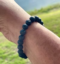 Image 2 of Volcanic Lava Stone Bracelet (Just 3 left!)