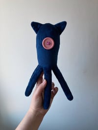 Image 5 of Blue coraline squid/octopus plushie from Coraline movie - made to order