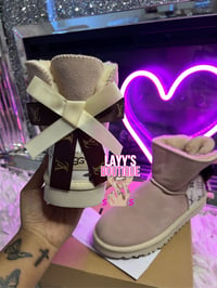 Image 3 of Beige LV Uggs