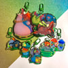 Boss Salmonid Glitter Epoxy Charms