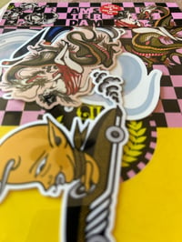 Image 2 of Limited Edition Blue Blood Sticker Pack | Artist Collection