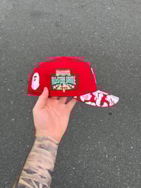 Image 2 of GREEN BRIM PHILADELPHIA PHILLIES CUSTOM FITTED CAP