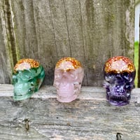Image 3 of Mini orgonite skulls 
