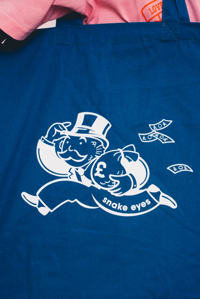 monopoly man tote 
