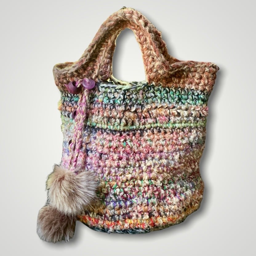 Handmade Crochet Market Bag
