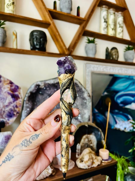 Image of Eclipse Manifesting Pen Amethyst