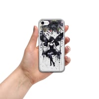 Image 7 of Dark Fairy Floral Pastel Goth Whimsical Watercolor Clear Case for iPhone®