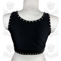 Image 3 of Rammstein "Evil German” Crop Top (SIZE L)