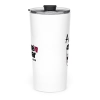 Image 5 of Tapered stainless steel tumbler AM coffee PM wine