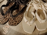 Image 5 of Macrame Gladiator Sandals- Adult