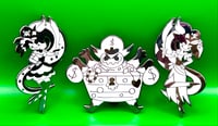 Image 6 of Helluva Boss Spooky Doodle Pins