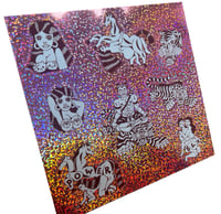 Image 4 of "Opium" Risoprint and sticker pack by PF